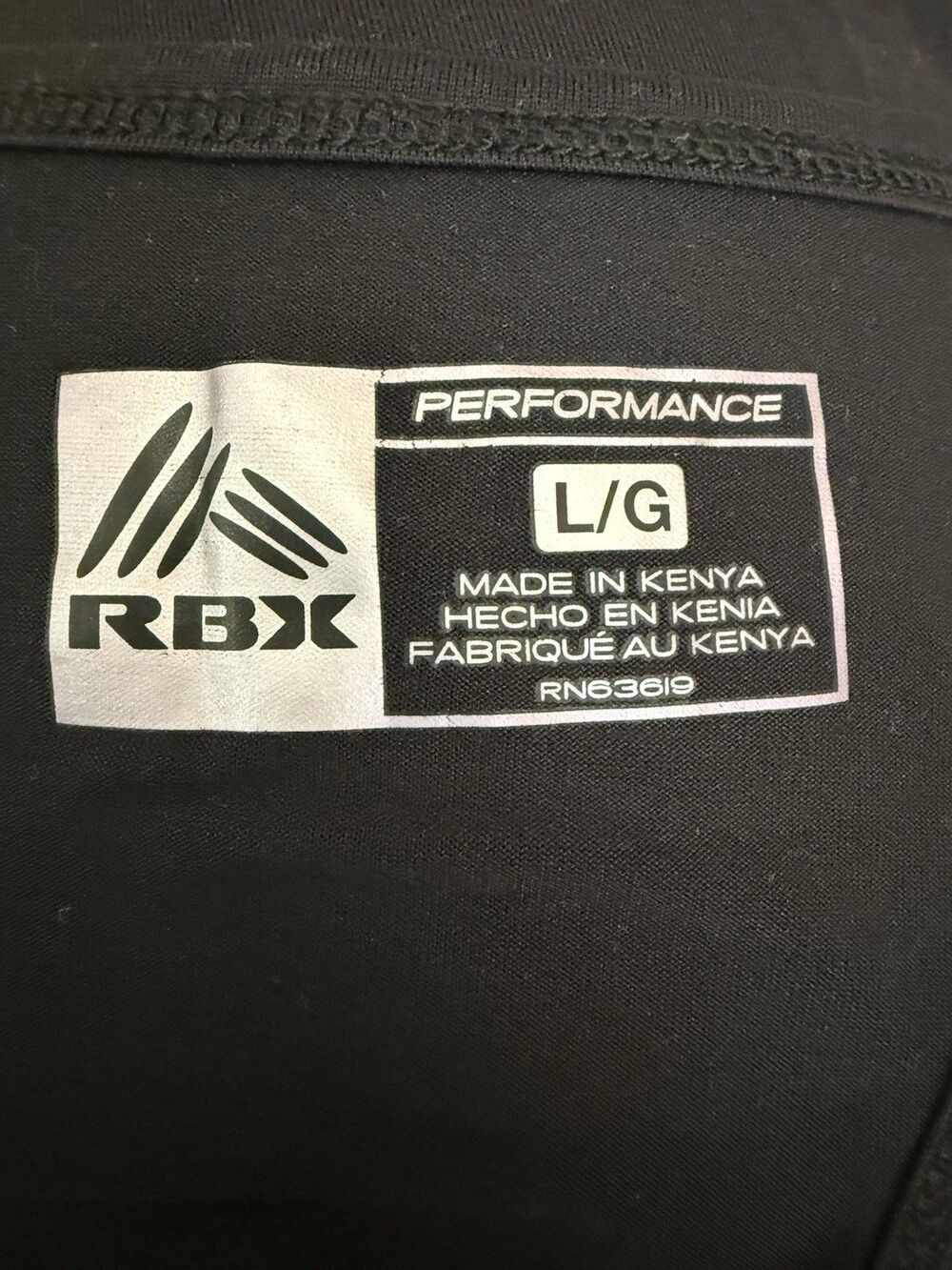 RBX Black Racerback Tank - Large - Picture 3 of 3